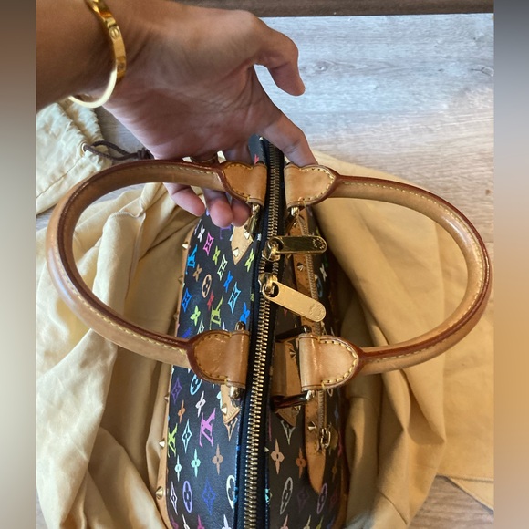 💯% Authentic Alma Multicolor Noir Murakami purse - Picture 12 of 15